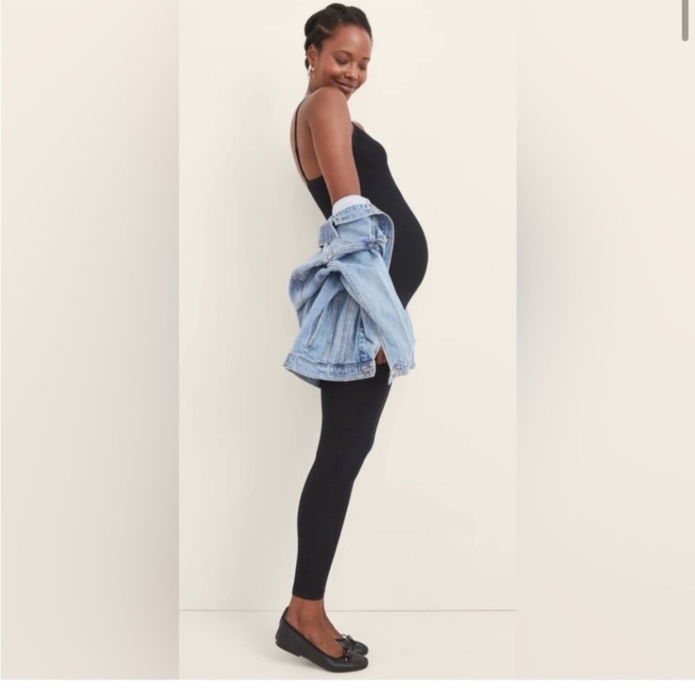 Hatch Black Maternity Jumpsuit
